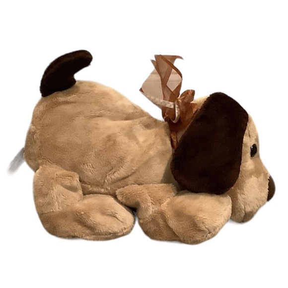 Soft Classics 11 inch Brown Plush Puppy - Picture 2 of 2